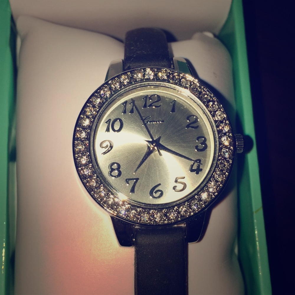 Black & Silver Watch